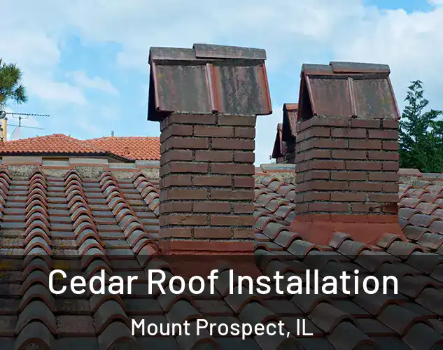  Cedar Roof Installation Mount Prospect, IL
