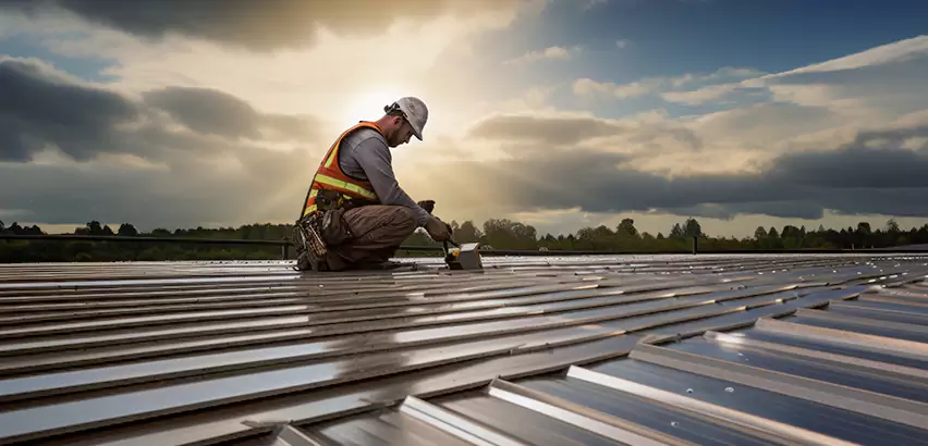 Commercial Roof Restoration in Mount Prospect