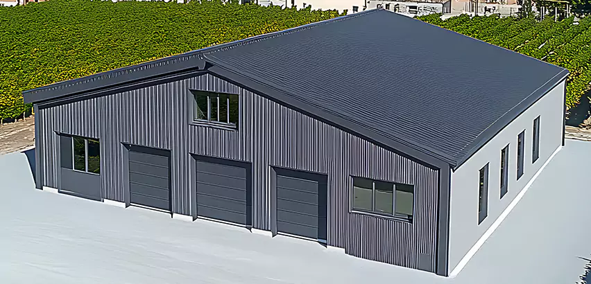 Corrugated Garage Roof Repair in Mount Prospect