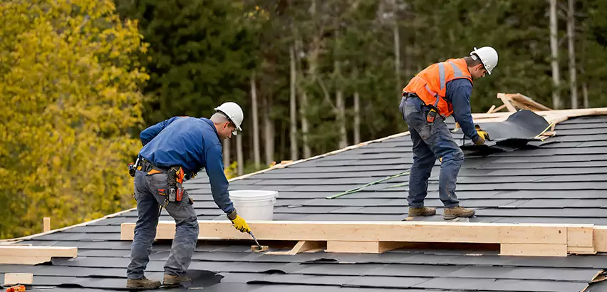Garage Felt Roof Replacement in Mount Prospect