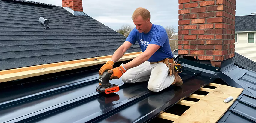 Metal Barn Roof Replacement in Mount Prospect