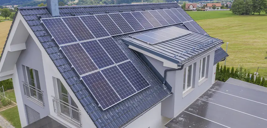 Residential Solar Roof Installation in Mount Prospect