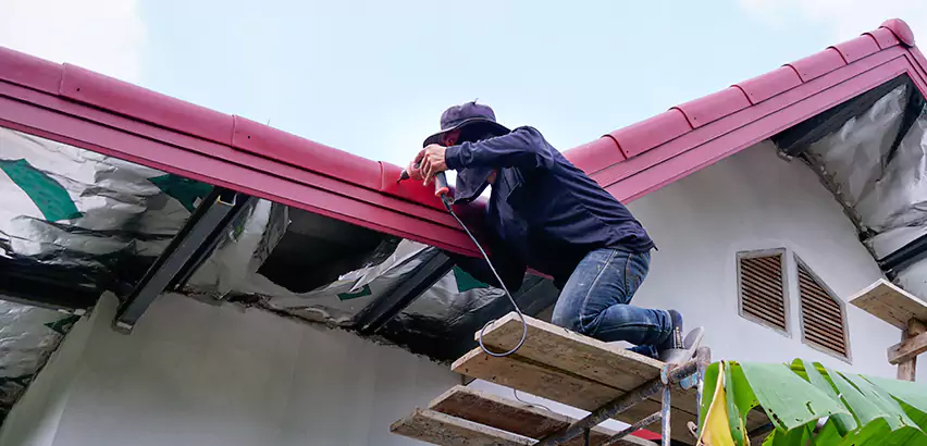 Residential Wind Damage Roof Repair in Mount Prospect