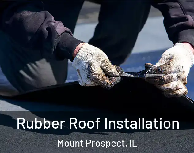  Rubber Roof Installation Mount Prospect, IL