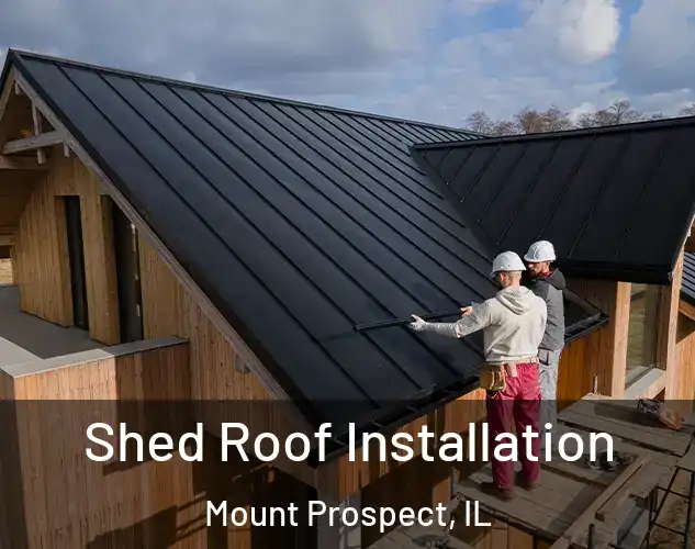  Shed Roof Installation Mount Prospect, IL